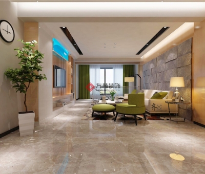 東環瑞府170平現代風格裝修效果圖--陪伴與愛